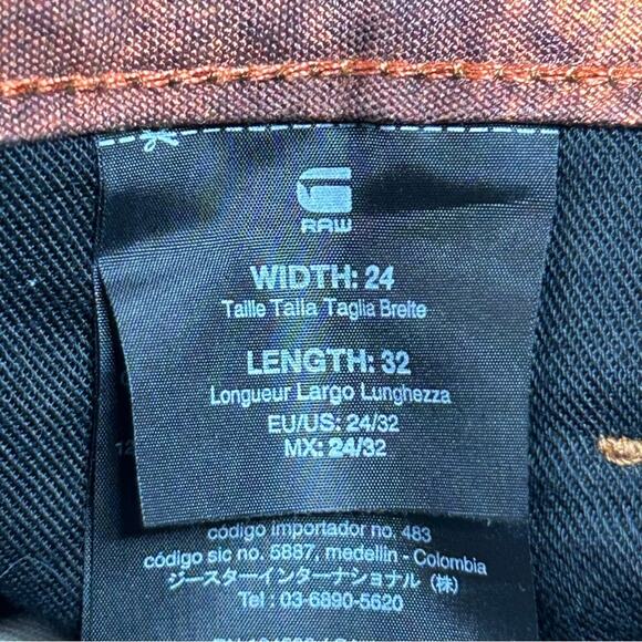 G-Star x Pharrell Williams Elwood 5622 3D Mid Waist Boyfriend Venus Planet 24 - Picture 11 of 16